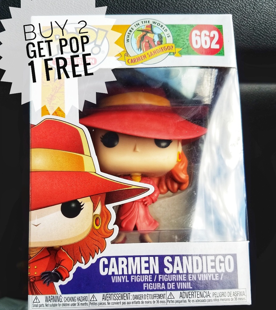 Carmen sandiego funko pop